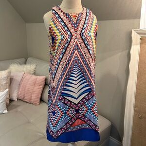 Bisou Bisou print dress
